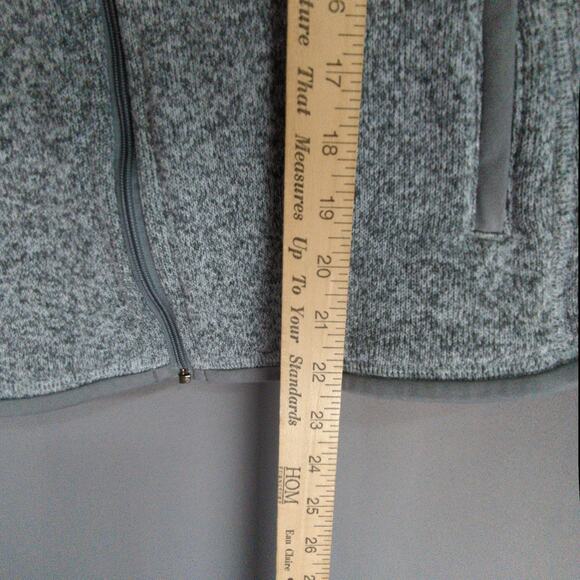 Patagonia Better Sweater Womens S Gray Full ZIp Zip Logo Outdoors - Picture 8 of 9